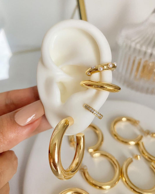 Argola media de tubo