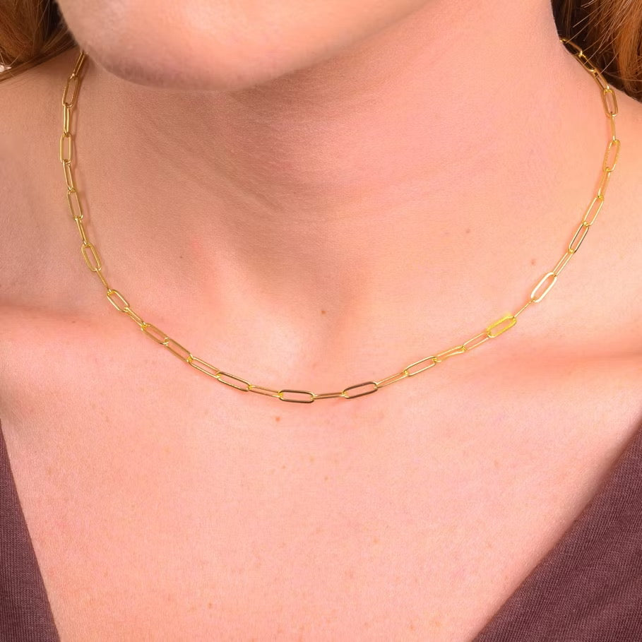 Conjunto Corrente Cartier Banhado a Ouro 18K – Colar + Pulseira