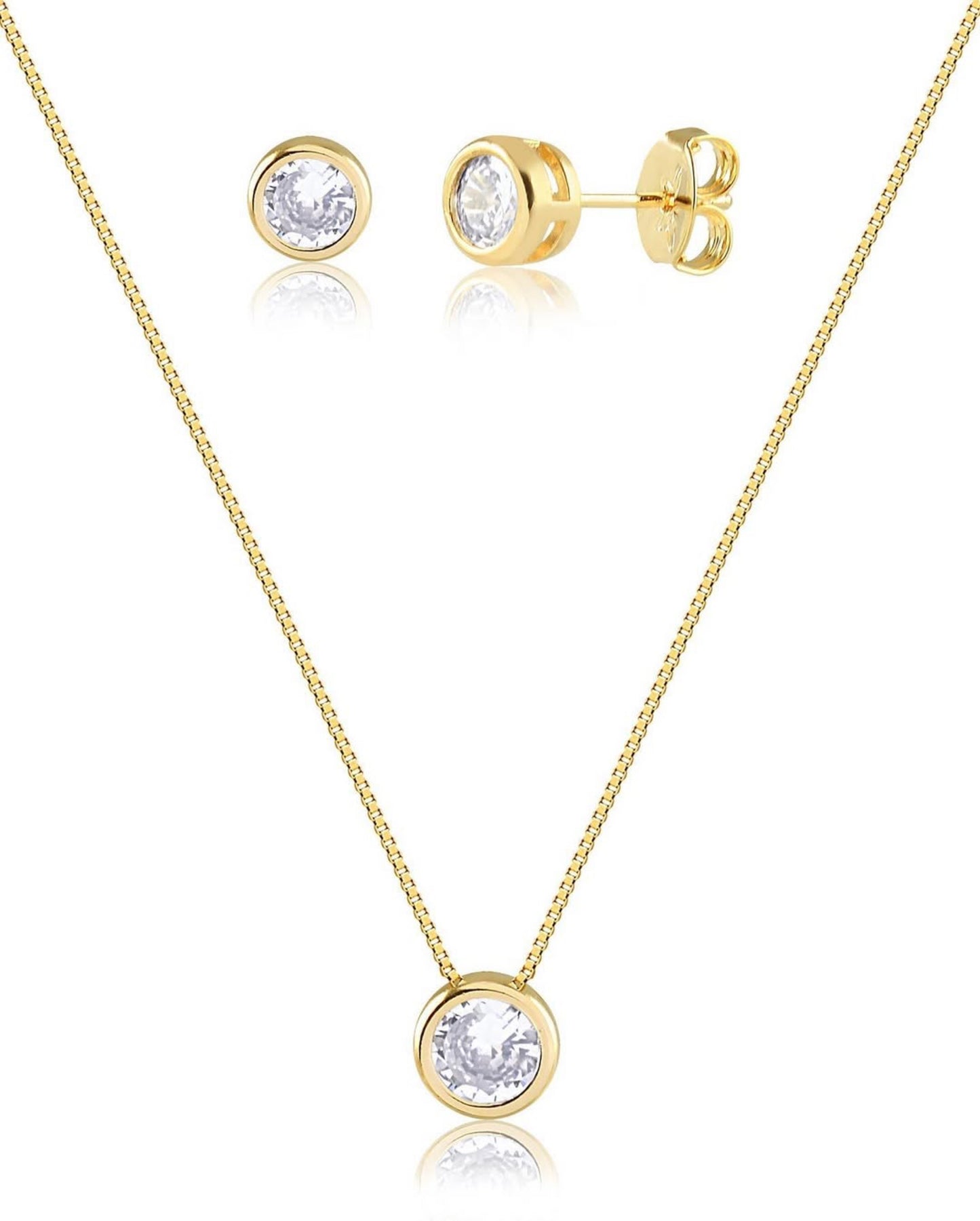 Conjunto ponto de luz corrente veneziana